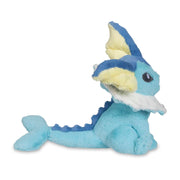 Pokemon Vaporeon Comfy Friends Plush, 18.5 Inch Blue Polyester Stuffed Toy, 701-96552