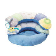 Infantino 2-in-1 Tummy Time and Seated Support Activity Gym Blue Multi 213088-00