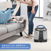 Slevoo Portable Carpet Cleaner with 450W Motor, 11Kpa Suction, Pet Spot Stain Remover, 2L Clean Water Tank, 18ft Cord AU-C003