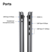 HP OmniBook 5 Laptop, 16 Inch 2K IPS Touchscreen, AMD Ryzen AI 7 445 Processor, 16GB DDR5 RAM, 1TB PCIe Gen4 NVMe SSD, Windows 11 Home, Meteor Silver