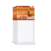 Filtrete 814-4 12x36x1 HVAC Furnace Air Filter, MPR 800 MERV 10, Micro Particle Reduction, 4 Pack