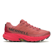 Merrell Agility Peak 5 Trail Running Shoes, Red Oxide, Men's Size 9.5, Lightweight, Breathable Mesh, FloatPro Foam Midsole, Protective Rock Plate, J068191