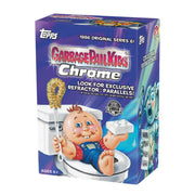 Topps 2023 Garbage Pail Kids Chrome Value Box, 6 Packs, 4 Chrome Cards Per Pack, Open-Top Rectangular Paper Box, FGC005397BX