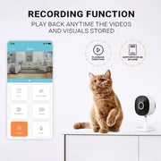Instachew IC137W Indoor Security Camera for Cats and Dogs