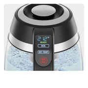 CHEFMAN RJ11-CTI-HP Lightning 1.8L Custom-Temp Electric Kettle, Stainless Steel