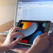 Casetego Rugged Protective Case for iPad 9th 8th 7th Generation 10.2 Inch, Military-Grade Shockproof, Built-In Kickstand, Purple