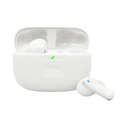 JBL Vibe Beam 2 True Wireless Noise Cancelling Earbuds, Pure Bass Sound, White, 40H Playback, IP54 Water Dust Resistant