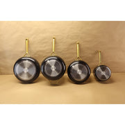 Member's Mark 11-Piece Modern Ceramic Cookware Set, Black, Oven Safe to 450F, Induction Compatible, Heavy-Gauge Aluminum, Dual-Riveted Stainless-Steel Handles, 980392320