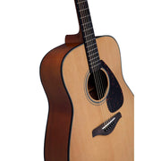 Yamaha FG800J Acoustic Guitar, Solid Spruce Top, Nato Mahogany Back and Sides, Rosewood Fingerboard, Matte Neck, Natural