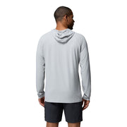 Columbia Men's PFG Solar Stream II Hoodie, Omni-Shade UV Protection, Omni-Wick Moisture-Wicking, Omni-Freeze Cooling, Cool Grey, Big Size, 215630