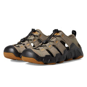 KEEN Hyperport H2 Men's Hiking Sandals, Breathable Quick-Dry Water Shoes, Brindle Black, 10, 1030857