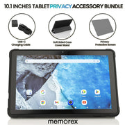 Memorex Mxtab101b 4-in-1 Bundle 10.1
