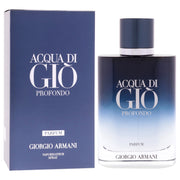 Giorgio Armani Acqua Di Gio Profondo Parfum Spray, Fresh Woody Fragrance, 3.3 oz, 569049