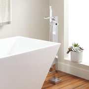 Signature Hardware SH441088CP Willis Freestanding Waterfall Tub Faucet - Chrome