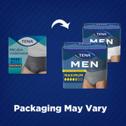 Essity TENA Men Incontinence Underwear Maximum Absorbency, White, Small/Medium, 80 Count
