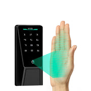 Wyze WPLCK1 Palm Lock, Smart Door Lock with Palm Vein Recognition, Matte Black