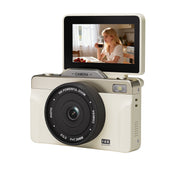 Yintiny 4K Digital Camera, 16X Optical Zoom, Anti-Shake, 3 in 180 Flip LCD Screen, 21MP CMOS Sensor, Built-In Filters, 32GB SD Card, White, 20251206