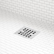 Signature Hardware 446696 Menlo Square Shower Drain Chrome