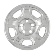 Coast To Coast International Chrome 16 Inch 5 Raised Dimpled Spoke Snap-On Wheel Covers Set of 4 for Jeep Liberty 16x7 5-Lug Steel Wheels IWCIMP/40X