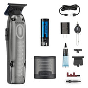 BaBylissPRO FX729 FXONE LO-PROFX Cordless Trimmer - Lightweight, Interchangeable Battery, Blue Titanium T-Blade