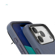 Speck GemShell Grip iPhone 13 Pro Max and 12 Pro Max Case, Dual-Layer Protection, 13-Foot Drop Rating, Mystery Blue and Faded Denim, Eco-Friendly, MagSafe Compatible