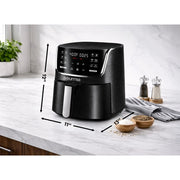 Gourmia GAF414 4-Quart Digital Air Fryer with 12 One-Touch Presets, Black