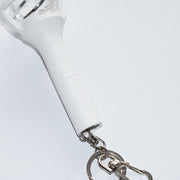 Lynk Charm 2026 Ka Tseye Mini Lightstick Keychain, Portable Glowing LED Light, White Plastic