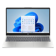 HP 15.6 Inch Laptop, Intel Core Ultra 5 225U Processor, 8GB DDR5 RAM, 512GB SSD, Full HD Touchscreen, Windows 11, Silver, 15-fd2050wm