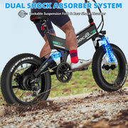 Gocio Foldable Electric Bikes Adult 20