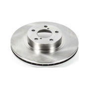 Power Stop Autospecialty Front Automotive Disc Brake Rotor, Direct OE Replacement, Machined Silver Finish, JBR730