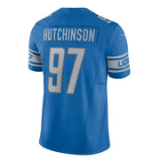 Dizao Unisex Detroit Lions Hutchinson 97 Football Jersey, L, Blue