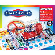 Elenco Electronics Snap Circuits Jr. Electronics Explorer Kit, 100+ Projects, STEM Toy for Kids 8+