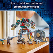 LEGO Star Wars Hutt Palace Sentry Droid Showdown Building Toy with Mandalorian, Grogu, Embo, Keibu Minifigures, 415 Pieces, 75451