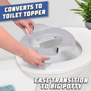 Hot Wheels 470322 Blue Race Car Potty Training Toilet, Includes Detachable Toddler Toilet Seat and Kids Potty, M