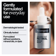 Neutrogena Rapid Wrinkle Repair Retinol Renewal Serum, Lightweight Facial Serum with Pure Retinol and Antioxidant Carnosine, 1 fl oz, 94597085