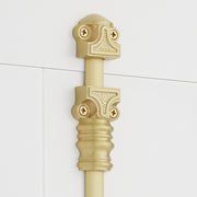 Signature Hardware Romlain Window Cremone Security Bolt, Solid Polished Brass, Right-Hand Lever, 72 Inch