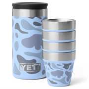 YETI Shot Glasses and Carrying Case - Blue Camo
