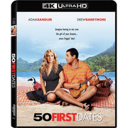 Sony 50 First Dates 4K UHD Blu-ray Movie with Digital Insert, PG-13