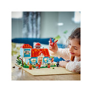 LEGO 6526251 Disney Lilo and Stitch Beach House Building Toy - 5 Minifigures Included, Ages 9+