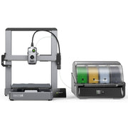 Creality GK527658 3D Technology Hi Combo 3D Printer with Automated Multicolor Filament System in Gray