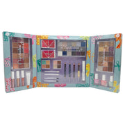 Beauty Gifts Cosmetic Set, 90-Piece Makeup Kit with Eyeshadows, Concealers, Highlighters, Lip Glosses, Brushes, Hypoallergenic Formula, SPF 15 Protection