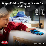 LEGO Speed Champions Bugatti Vision Gran Turismo Hyper Sports Car Building Set, 284 Pieces, Multicolor, Ages 9+, 6588744