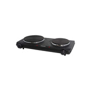 Imusa Double Electric Hot Plate - BLACK ONE SIZE