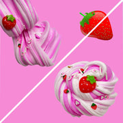 BVEHSR 9 Pack Fruit Dessert Butter Slime Kit, Scented, Super Soft Non-Sticky Texture, Multicolor, Ages 3-12