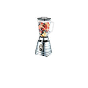 Oster 4655 Chrome Blender, 3 Speed, 5 Cup Glass Jar, 1000 Watt Motor, All Metal Drive System, Stainless Steel Ice-Crushing Blades