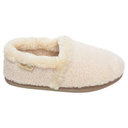 Minnetonka Moccasin Dina Slippers for Ladies - Cream - M(6.5-7.5)