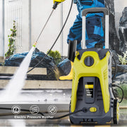 PANRANO YELLOW-202 Electric Pressure Washer 4000 PSI at 2.6 GPM 110 V