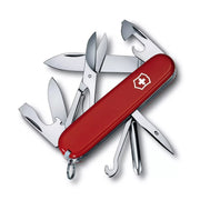Victorinox 1.4703-X9 Super Tinker Swiss Army Knife, 14 Function Swiss Made Pocket Knife with 2 Blades, Red