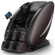 BILITOK Massage Chair Recliner Neck Massager with Zero Gravity Heating and Bluetooth Functions (Brown)
