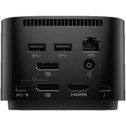 HP Thunderbolt Dock 120W G4, Universal USB-C, Thunderbolt 4, 4K Display Support, 5 USB Ports, HDMI, RJ-45 Ethernet, Black